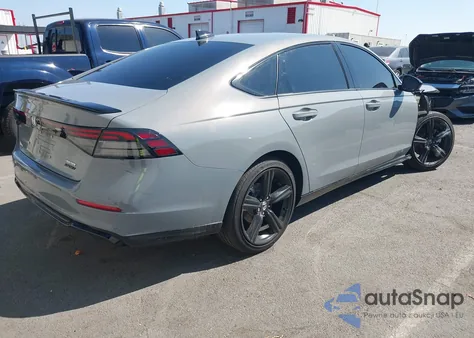 2025 Honda Accord Hybrid Sport-L z USA, uszkodzony, nr VIN 1HGCY2F77SA030472